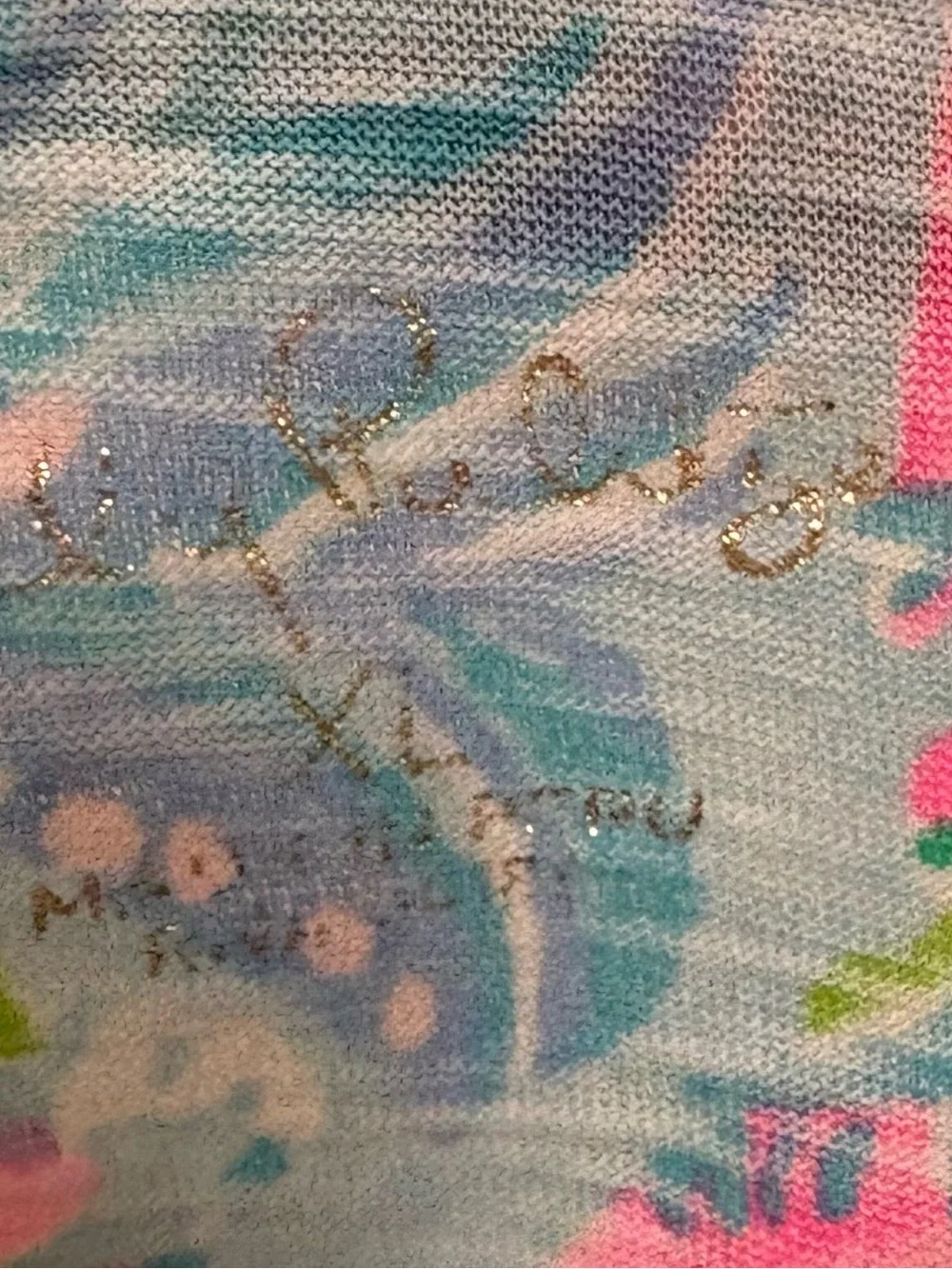 Lilly Pulitzer Etta V Neck T Shirt - Picture 4 of 4